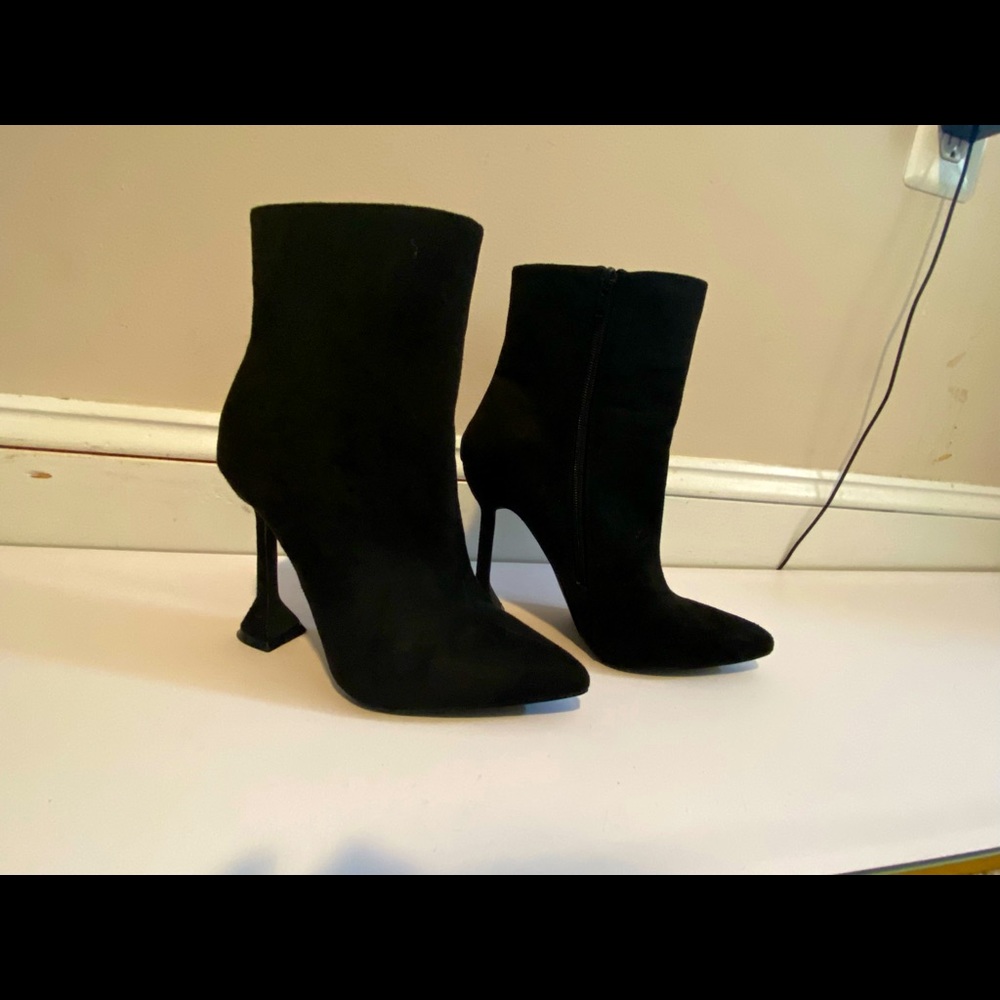 Black booties